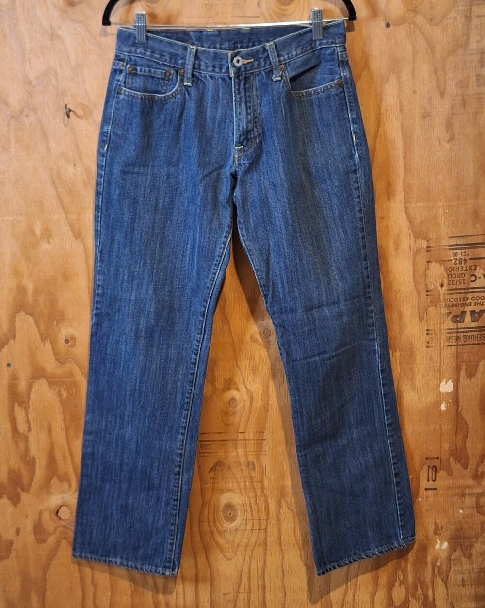 Lucky Brand Jeans Men's Size 30 Blue Medium Wash Mid Rise Classic Retro Normcore